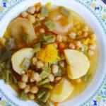 Receta de la olla gitana murciana: tradicional y vegana.